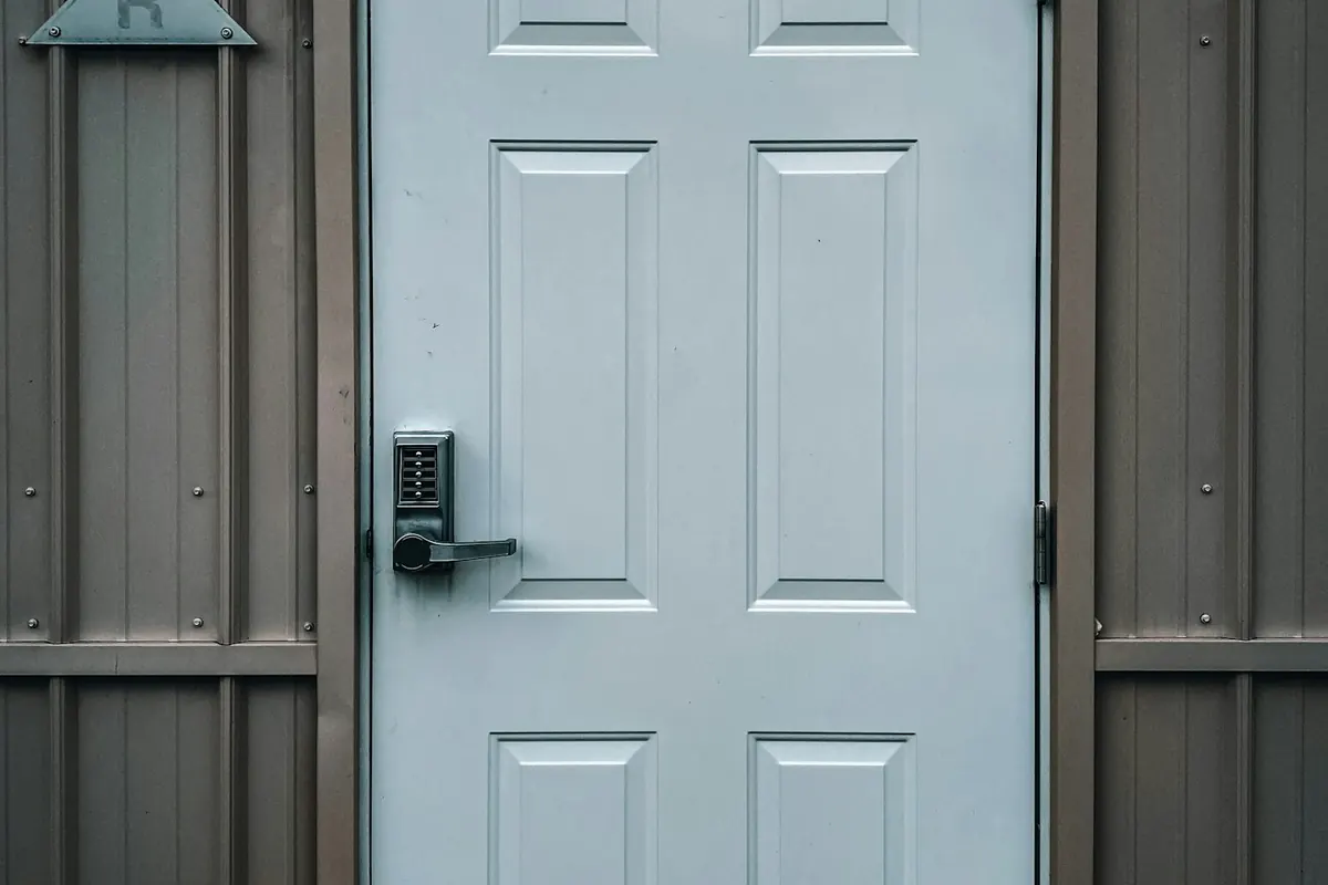 Porte blindée